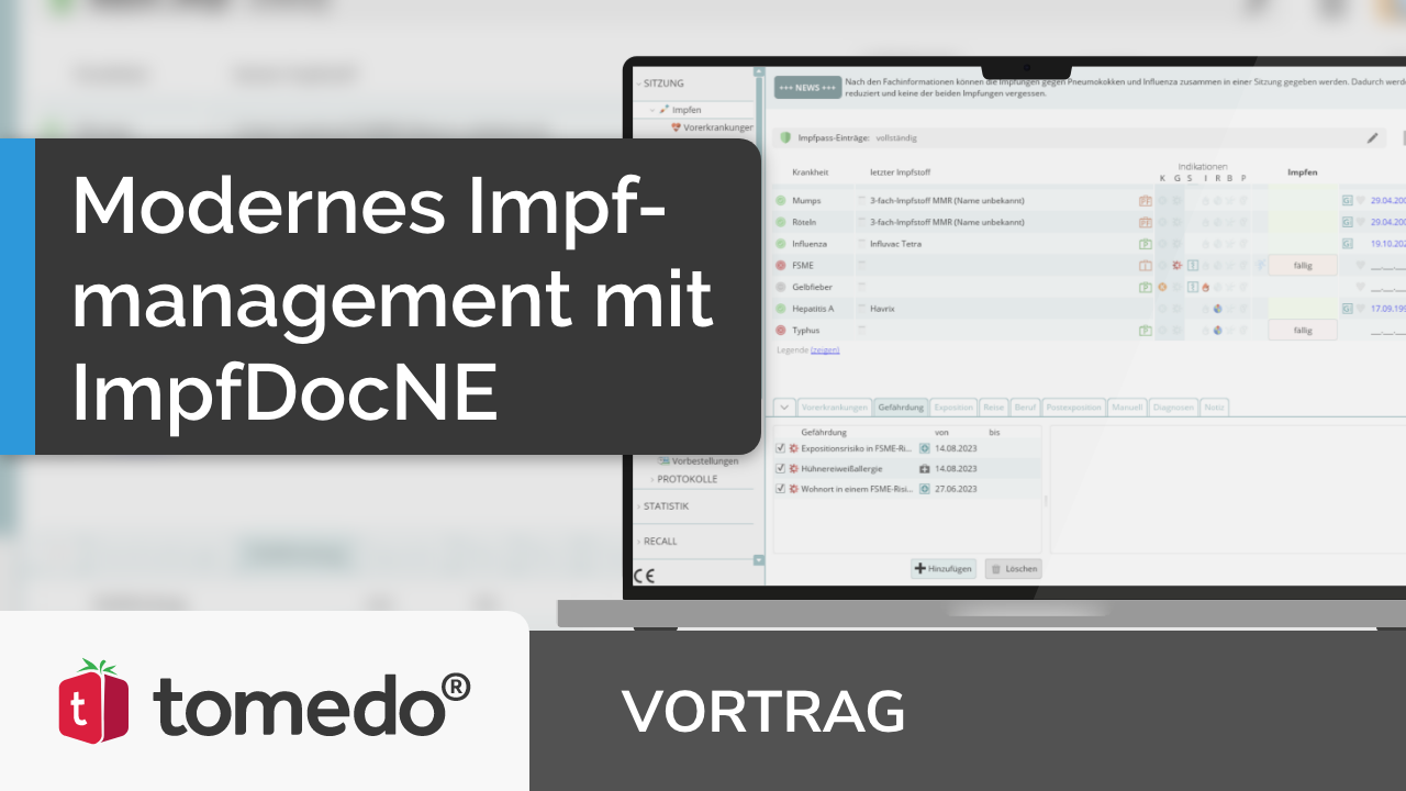 Modernes Impfmanagement mit ImpfDocNE